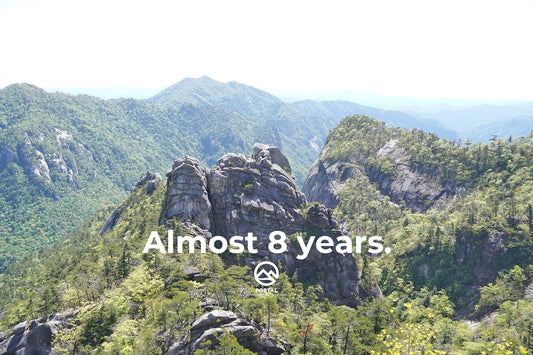 Almost 8 years. | もうすぐ8年