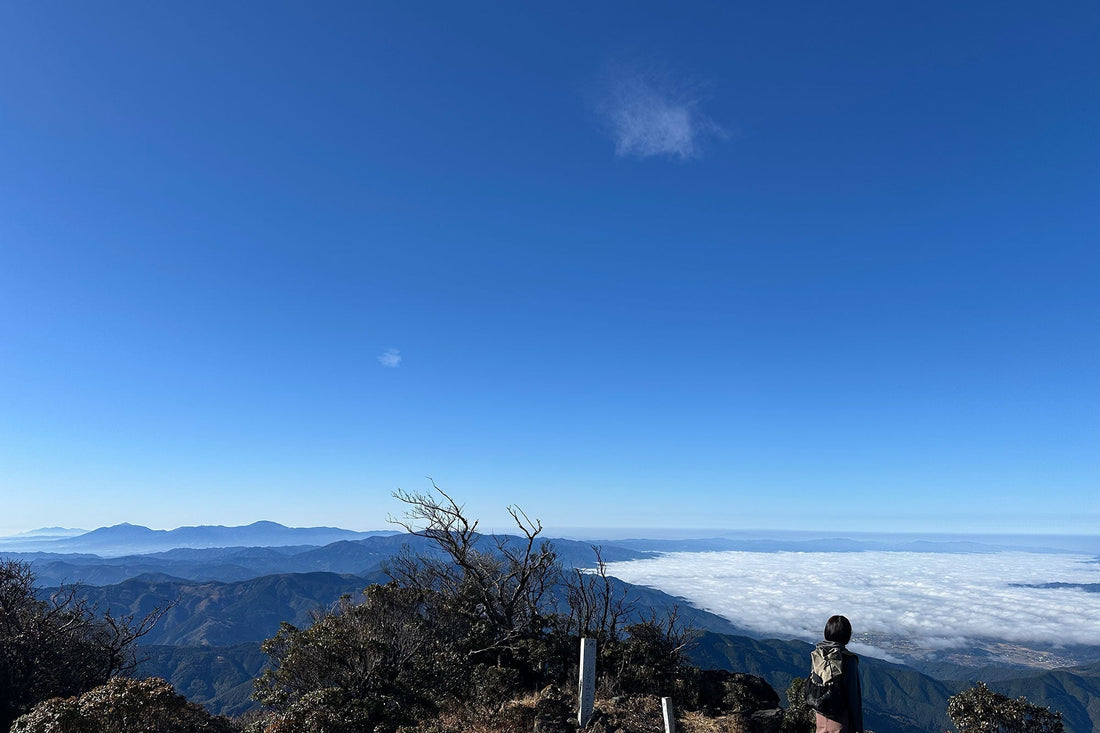 市房山(宮崎県西米良村)を歩く | 快晴の市房山と下山後に食べた"はしもと弁当店"さんのしいたけ南蛮弁当