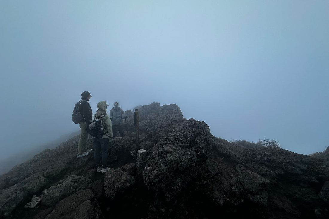 韓国岳(霧島山系)を歩く | 出勤前にお客さまとひと山ブラリ