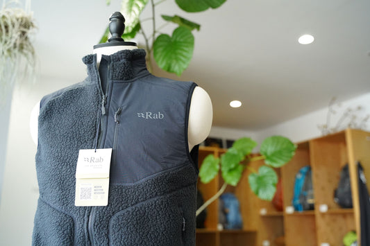 Rab "Men's Outpost Vest" | 普段使いにもオススメな温かいフリースベスト