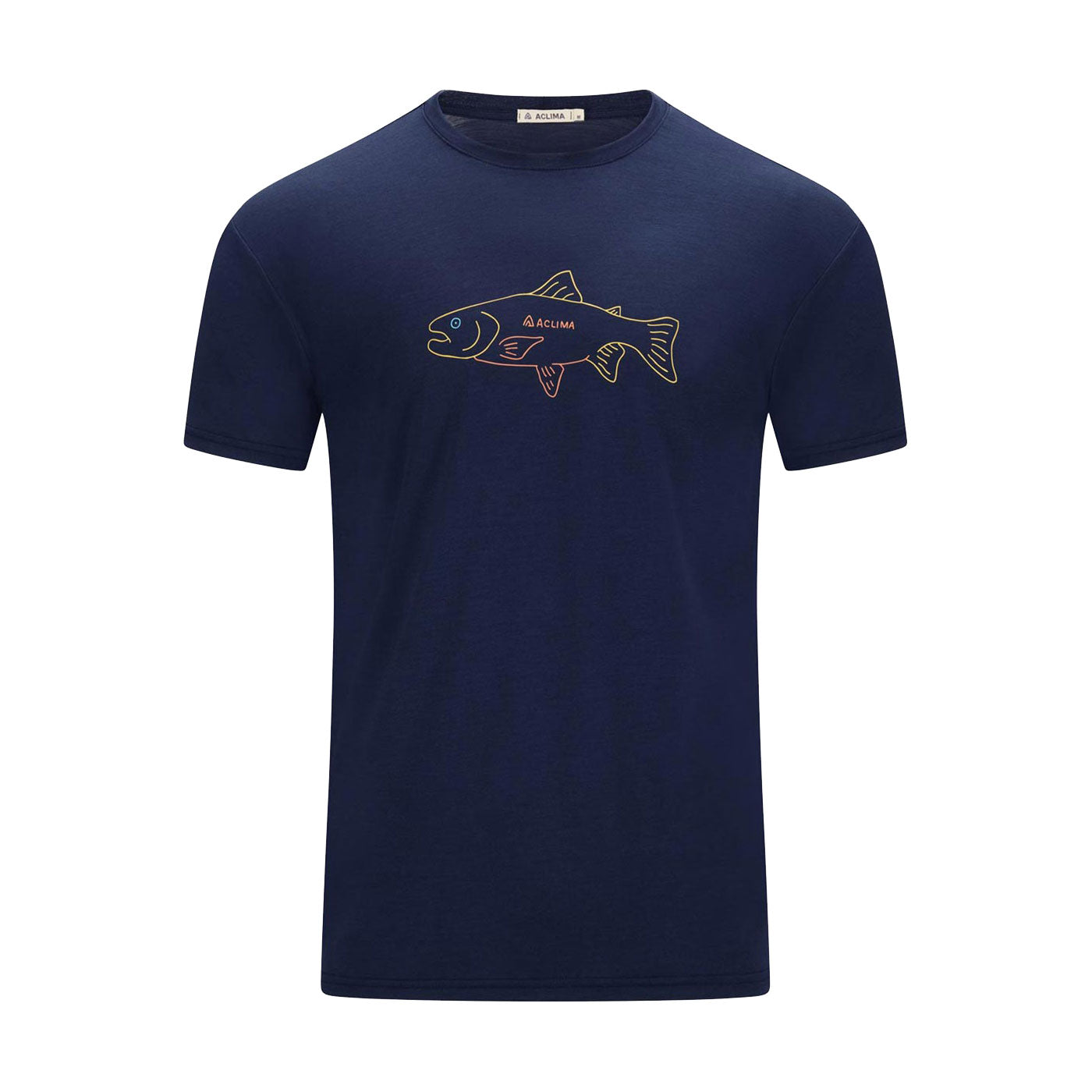 ACLIMA(アクリマ) LightWool 140 Tee Salmon