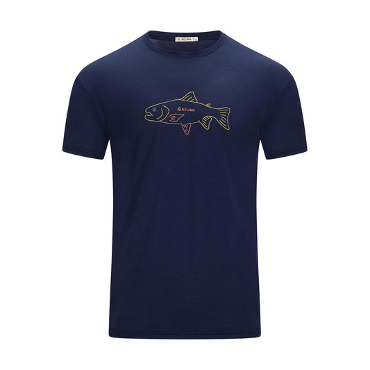 ACLIMA(アクリマ) LightWool 140 Tee Salmon