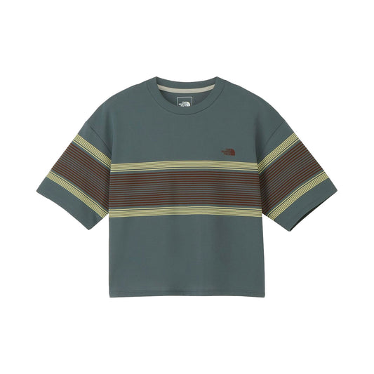 TheNorthFace(ザ・ノース・フェイス) Women's S/S Free Run Panel Border Crew NTW12691