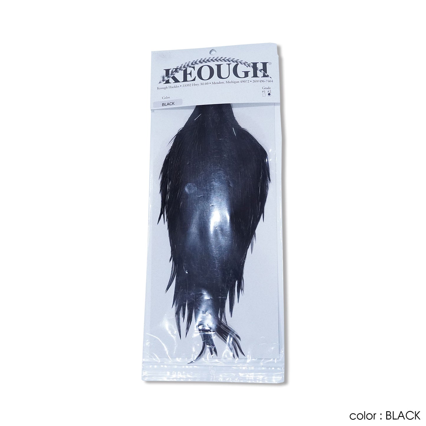 KEOUGH(キーオ) ハックルケープ #2