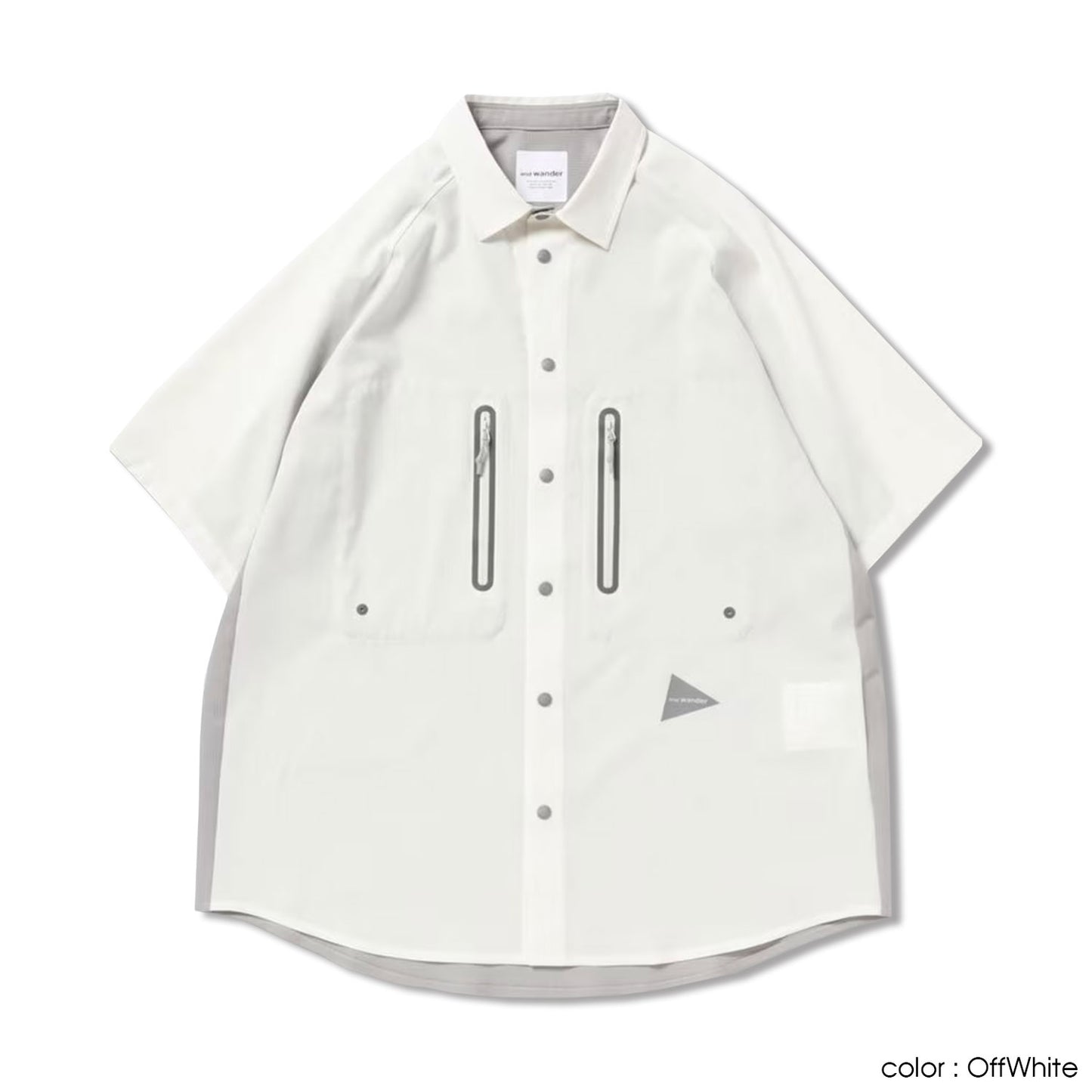 andwander(アンドワンダー) Unisex Tech SS Shirt 574-4153127