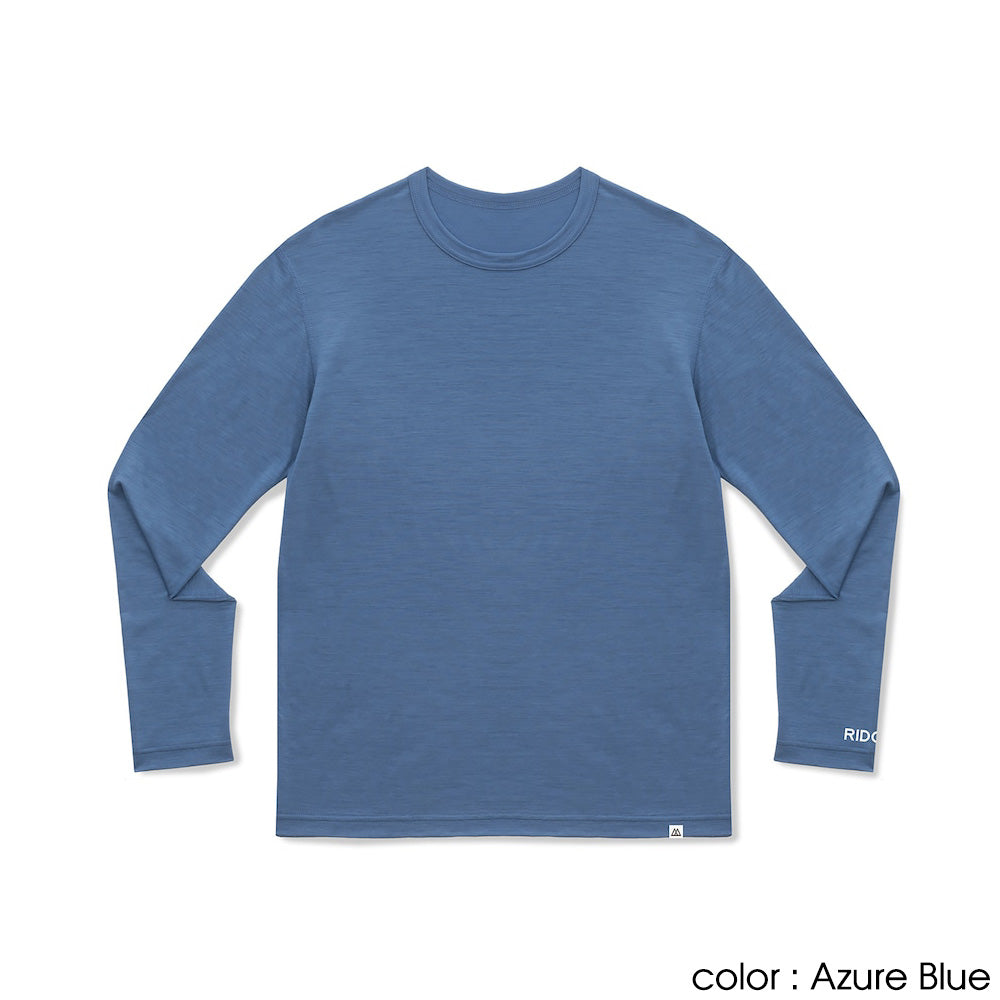 RIDGE MOUNTAIN GEAR(リッジマウンテンギア) Merino Basic Tee Long Sleeve