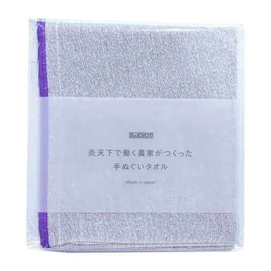 ReKNOT(リノット) 炎天下で働く農家が作った手ぬぐいタオル