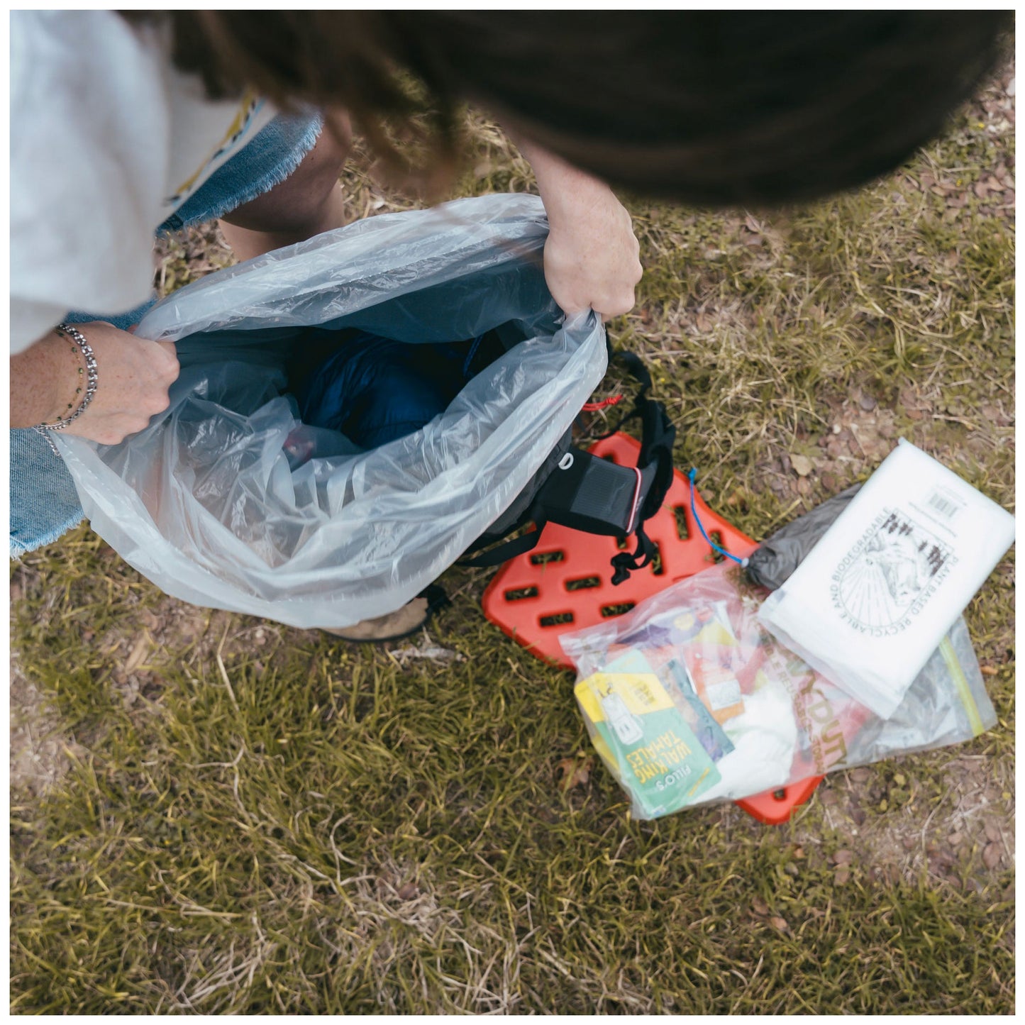 GOSSAMER GEAR(ゴッサマーギア) Clear Waterproof Pack Liners
