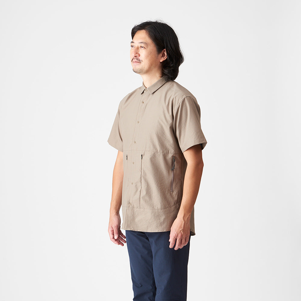 AXESQUIN(アクシーズクイン) Men's SS Ventilation Shirt 011189