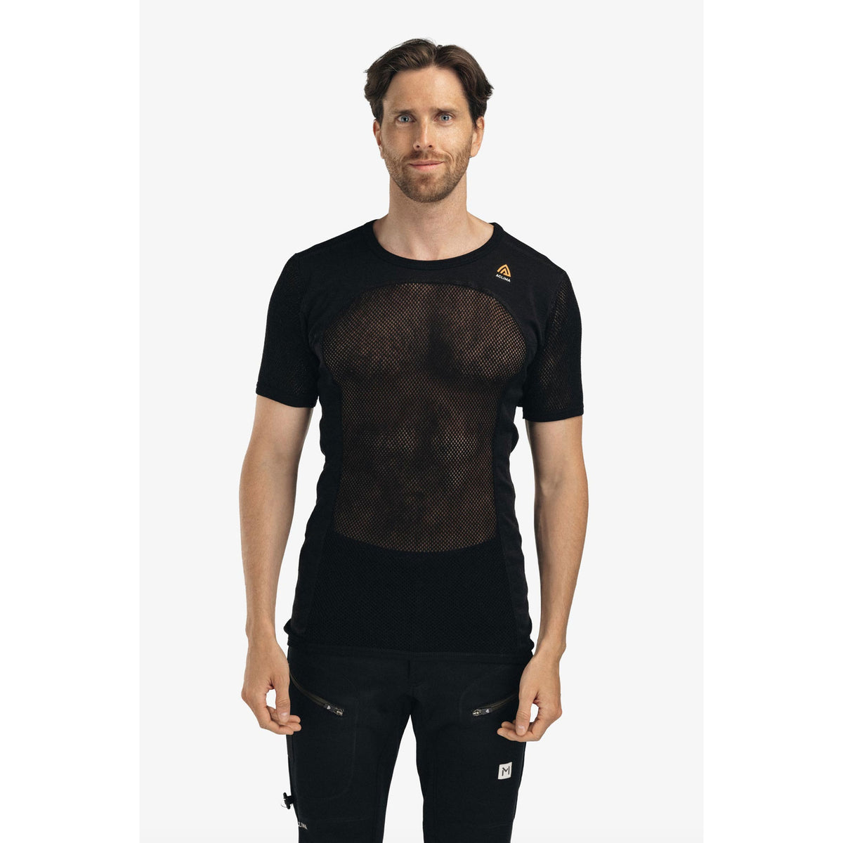 ACLIMA(アクリマ) Men's Woolnet Original T-Shirt