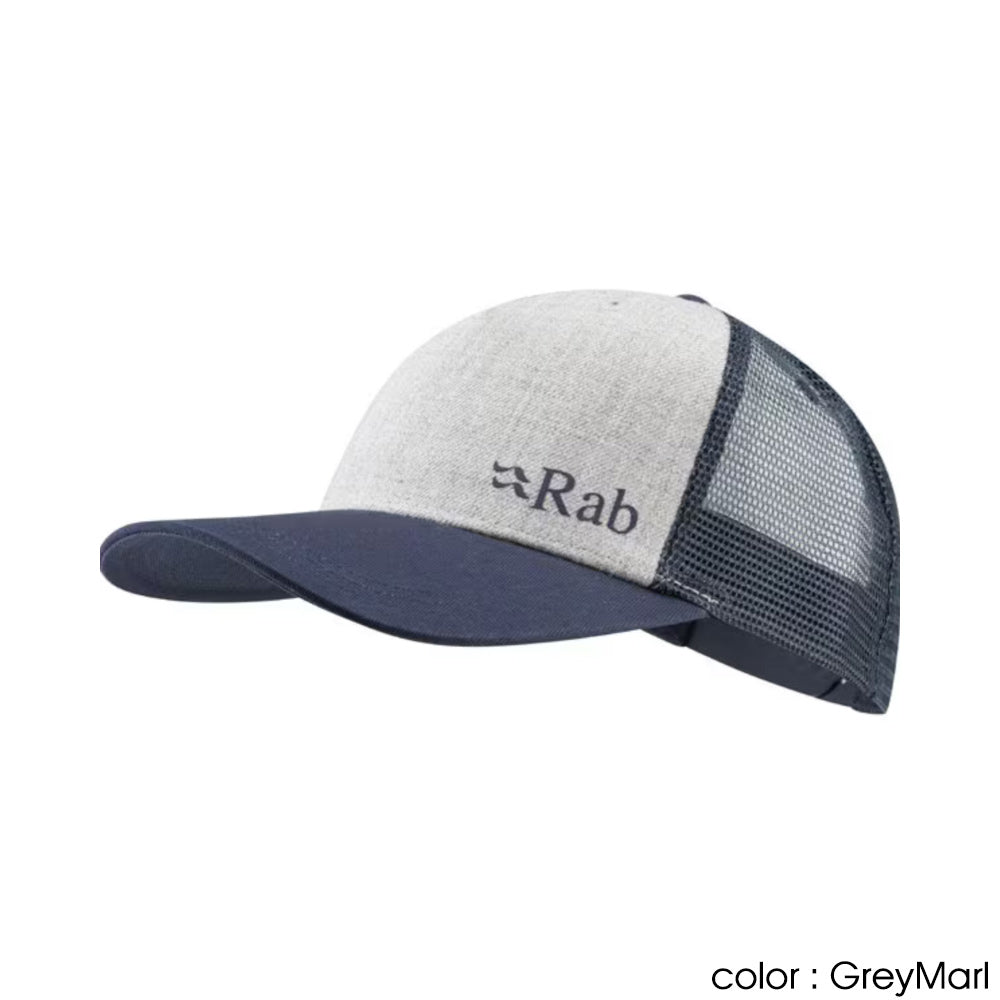 Rab(ラブ) Trucker Logo Cap QAB-06