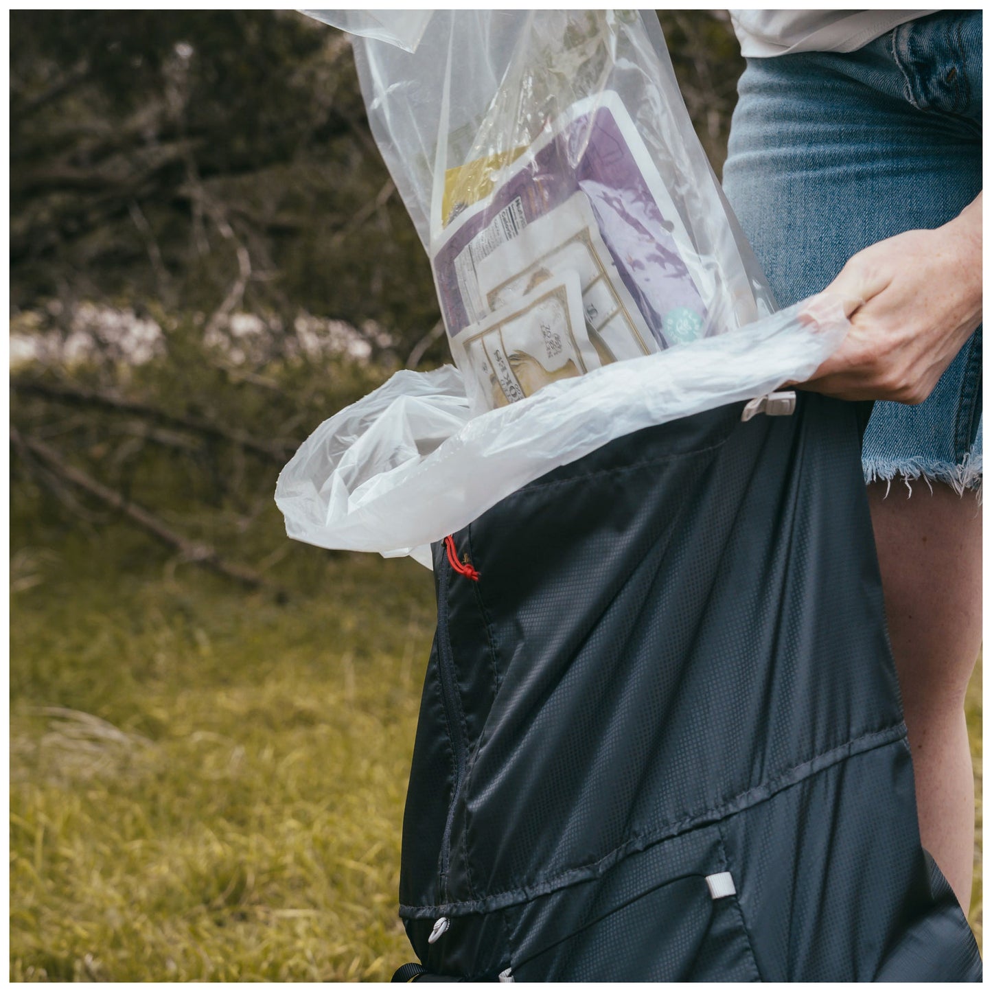 GOSSAMER GEAR(ゴッサマーギア) Clear Waterproof Pack Liners