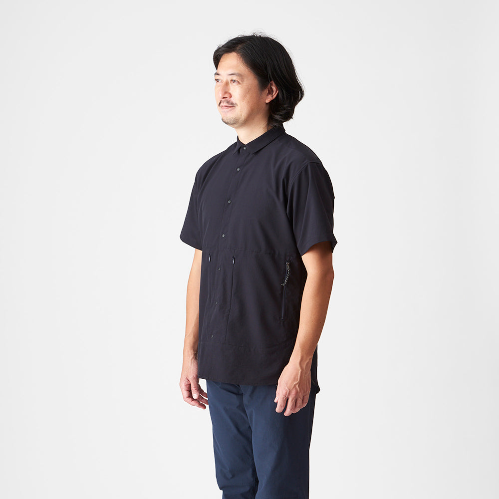 AXESQUIN(アクシーズクイン) Men's SS Ventilation Shirt 011189