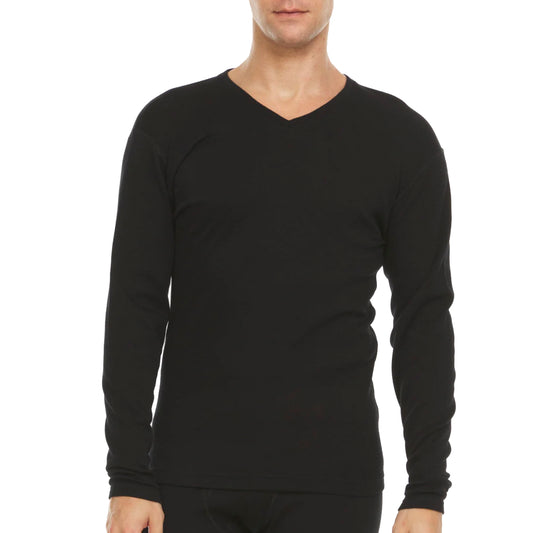 Minus33(マイナスサーティスリー) Men's Long Sleeve V-Neck