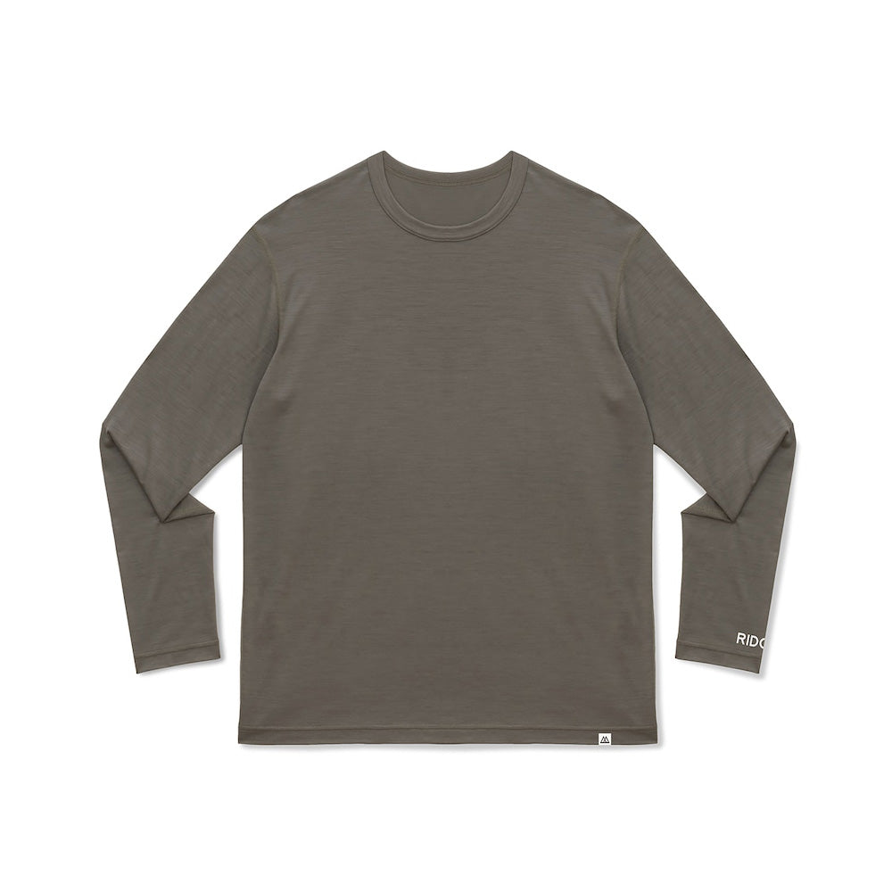 RIDGE MOUNTAIN GEAR(リッジマウンテンギア) Merino Basic Tee Long Sleeve