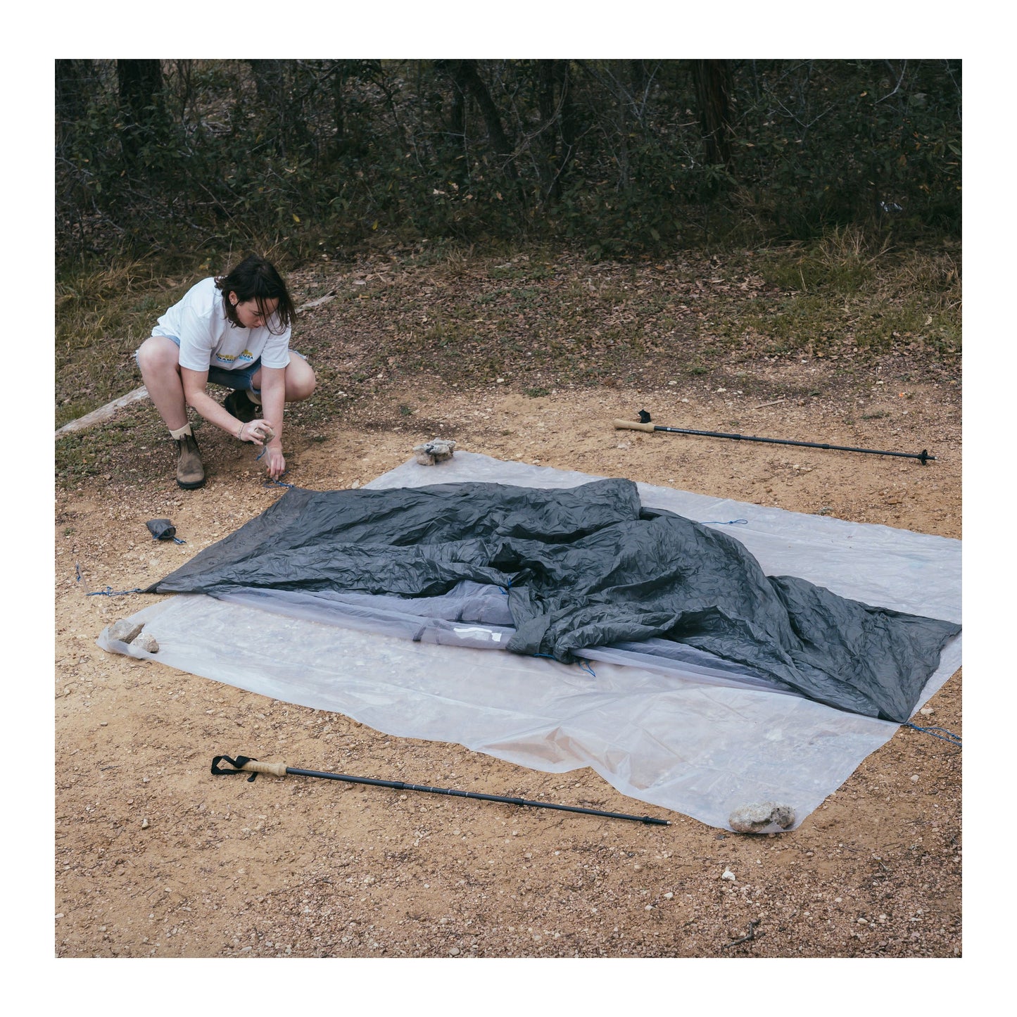 GOSSAMER GEAR(ゴッサマーギア) Polycro Tent Footprint