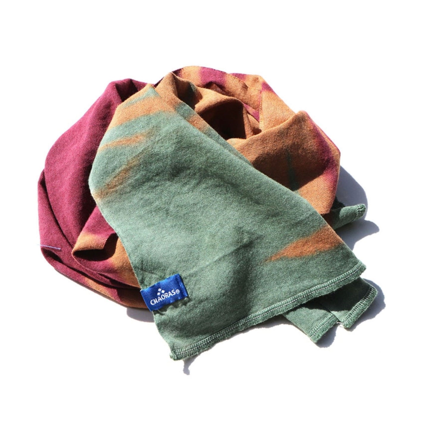 CHAORAS(チャオラス) スポーツてぬぐい タイダイ/サンセット(マウンテン) 81054