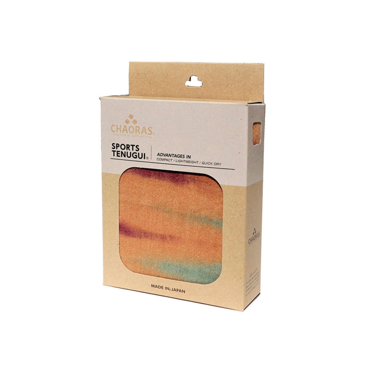 CHAORAS(チャオラス) スポーツてぬぐい タイダイ/サンセット(マウンテン) 81054