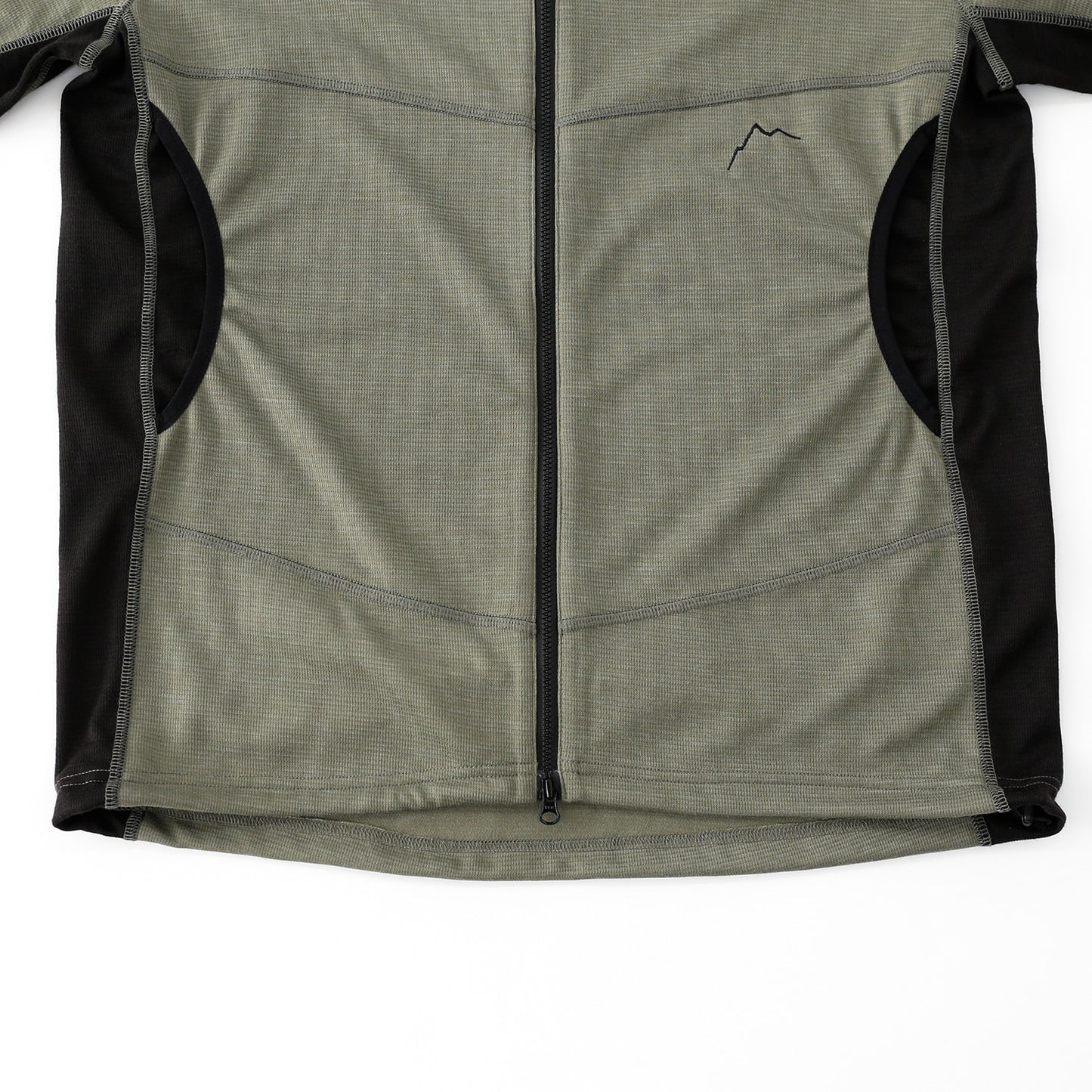 CAYL(ケイル) Live Wool Zip Up Khaki