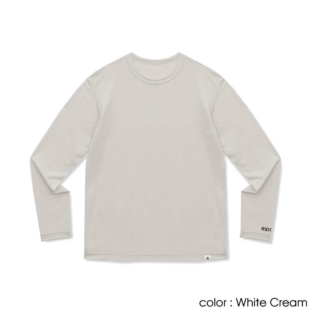 RIDGE MOUNTAIN GEAR(リッジマウンテンギア) Merino Basic Tee Long Sleeve