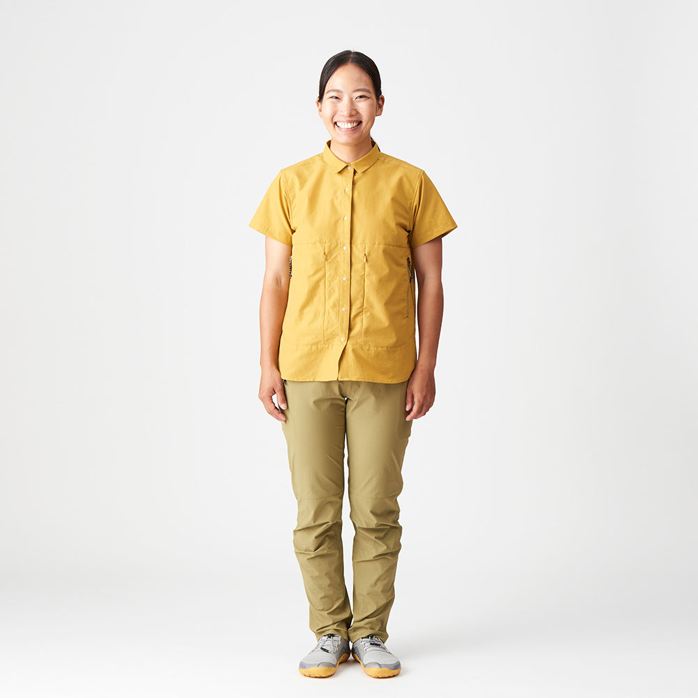AXESQUIN(アクシーズクイン) Women's SS Ventilation Shirt 011191
