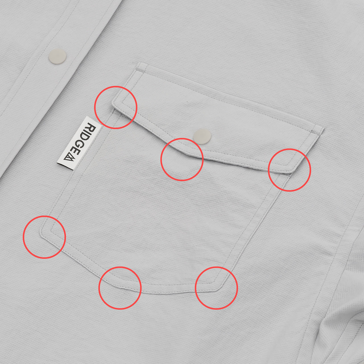 RIDGE MOUNTAIN GEAR(リッジマウンテンギア)Basic Short Sleeve Shirt