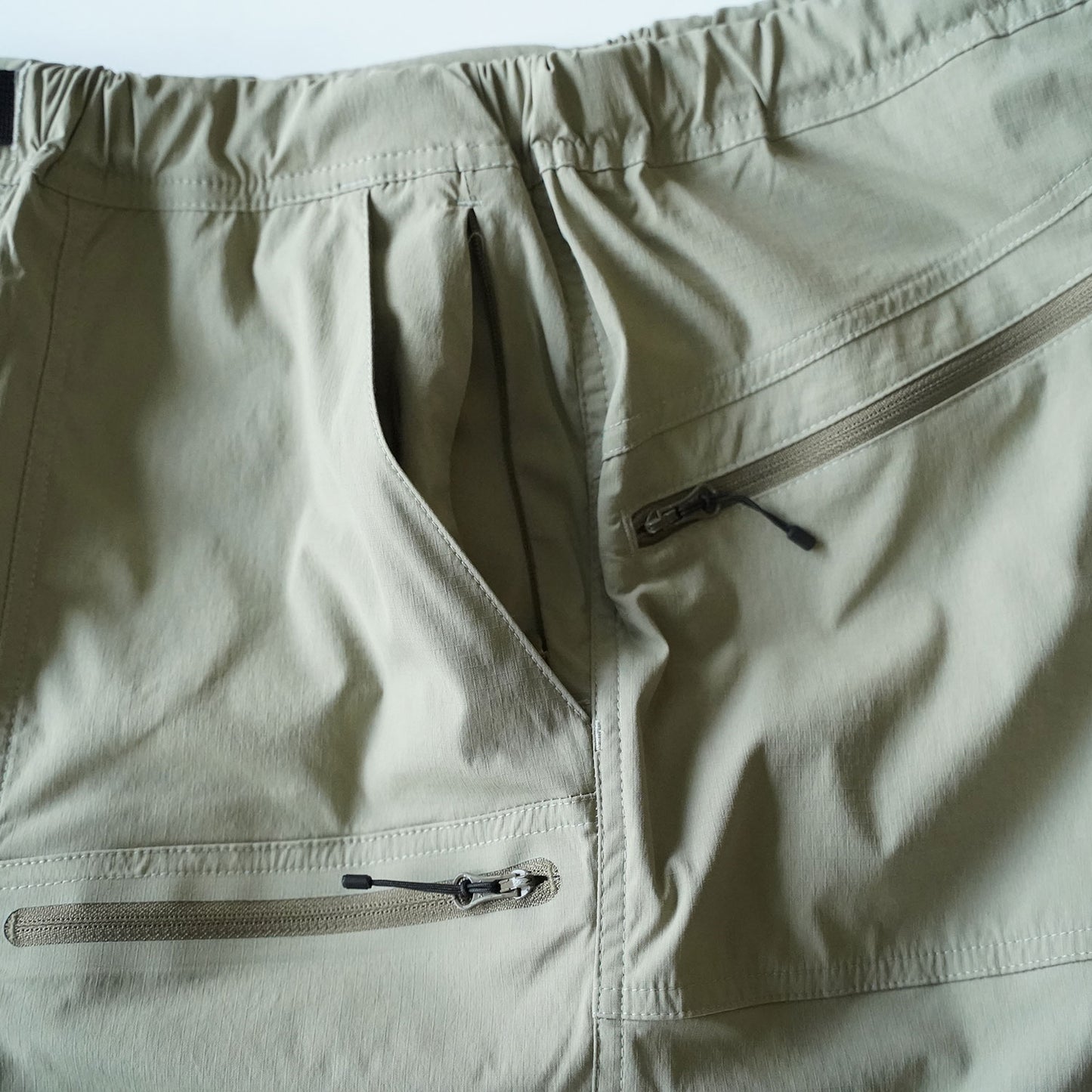 CAYL(ケイル) Welding Zip Pocket Pants Olive