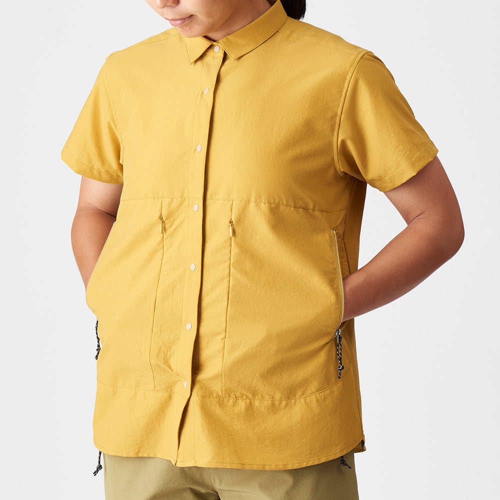 AXESQUIN(アクシーズクイン) Women's SS Ventilation Shirt 011191