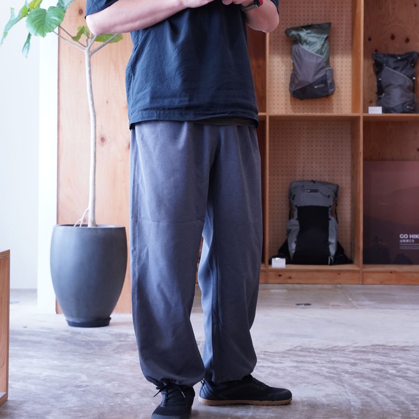AXESQUIN modified(アクシーズクイン・モディファイド) Chemical Monpe Pants 322043
