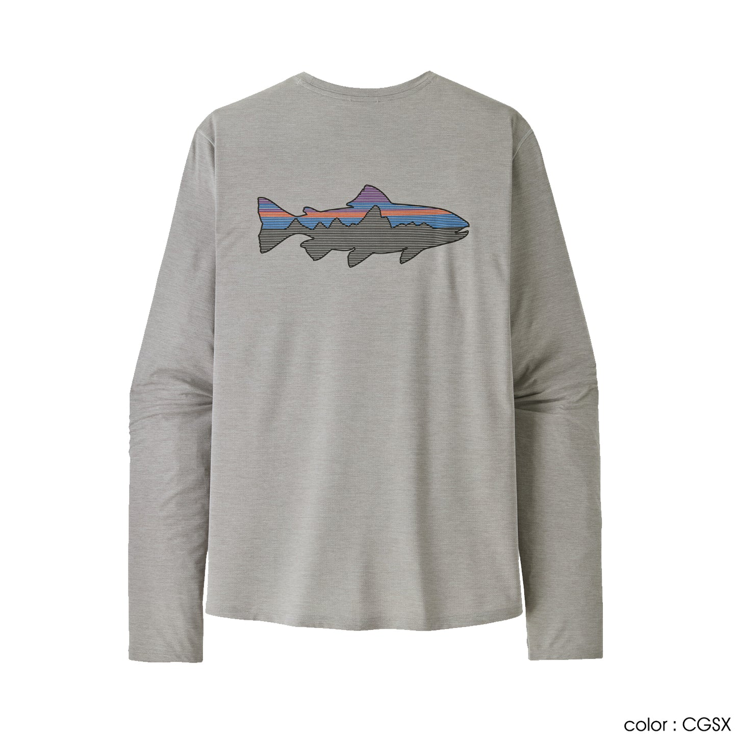 patagonia(パタゴニア) Men's L/S Cap Cool Sun Shirt - Fitz Roy Trout 44932