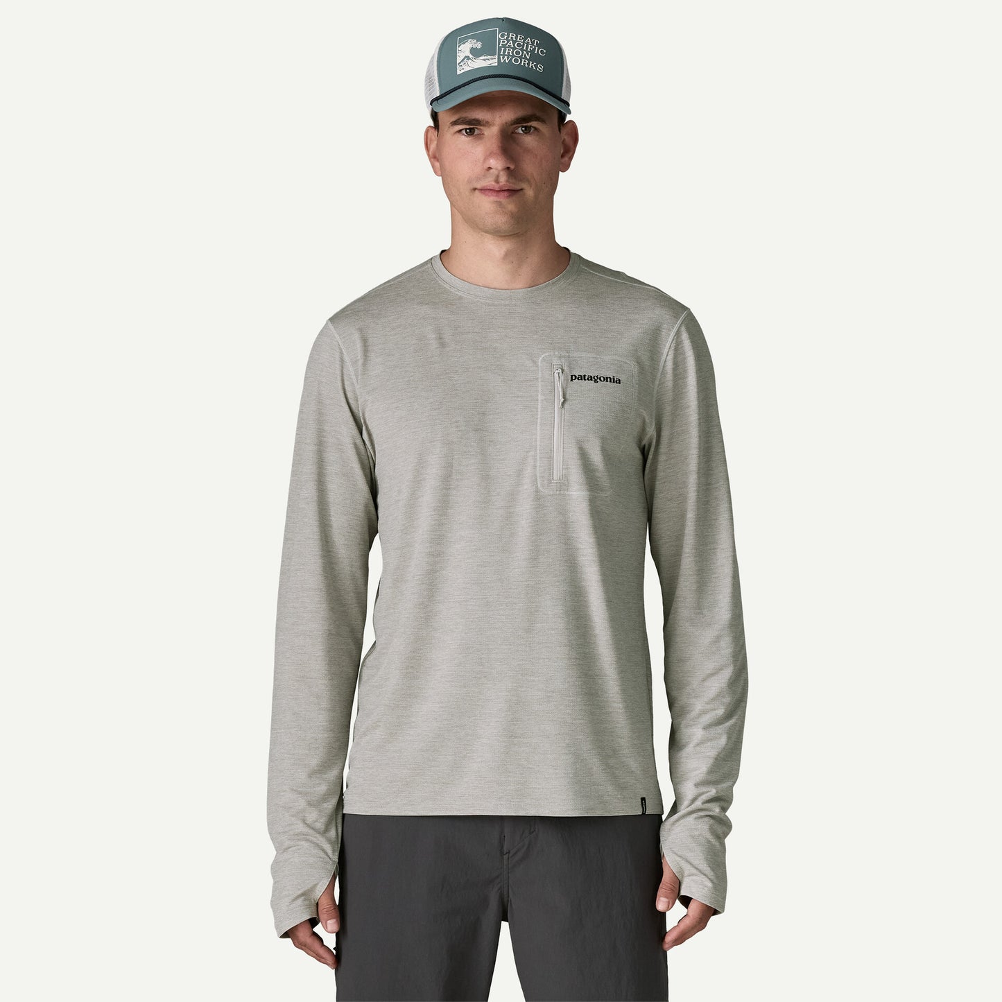 patagonia(パタゴニア) Men's L/S Cap Cool Sun Shirt - Fitz Roy Trout 44932