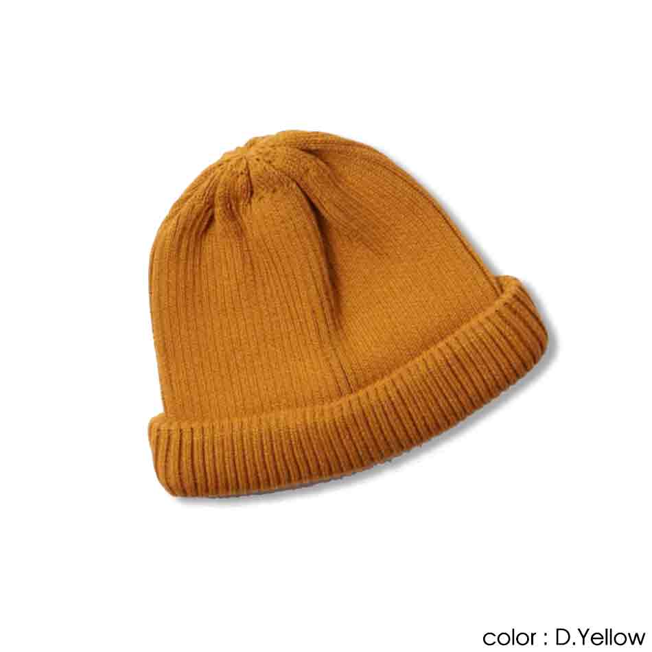 ROTOTO(ロトト) Cotton Roll Up Beanie R5021