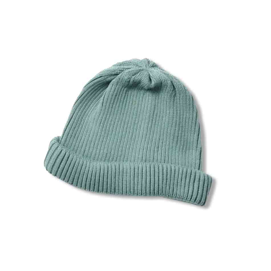 ROTOTO(ロトト) Cotton Roll Up Beanie R5021