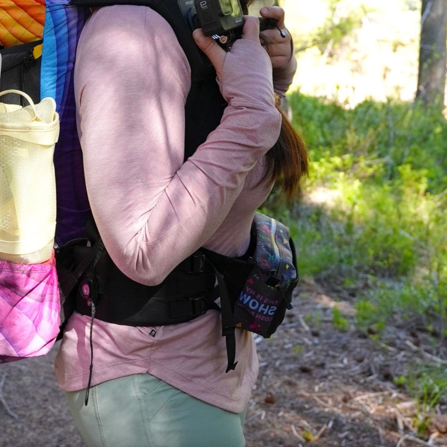 LiteAF(ライトエーエフ) Printed Dyneema Feather Wight Fannypack