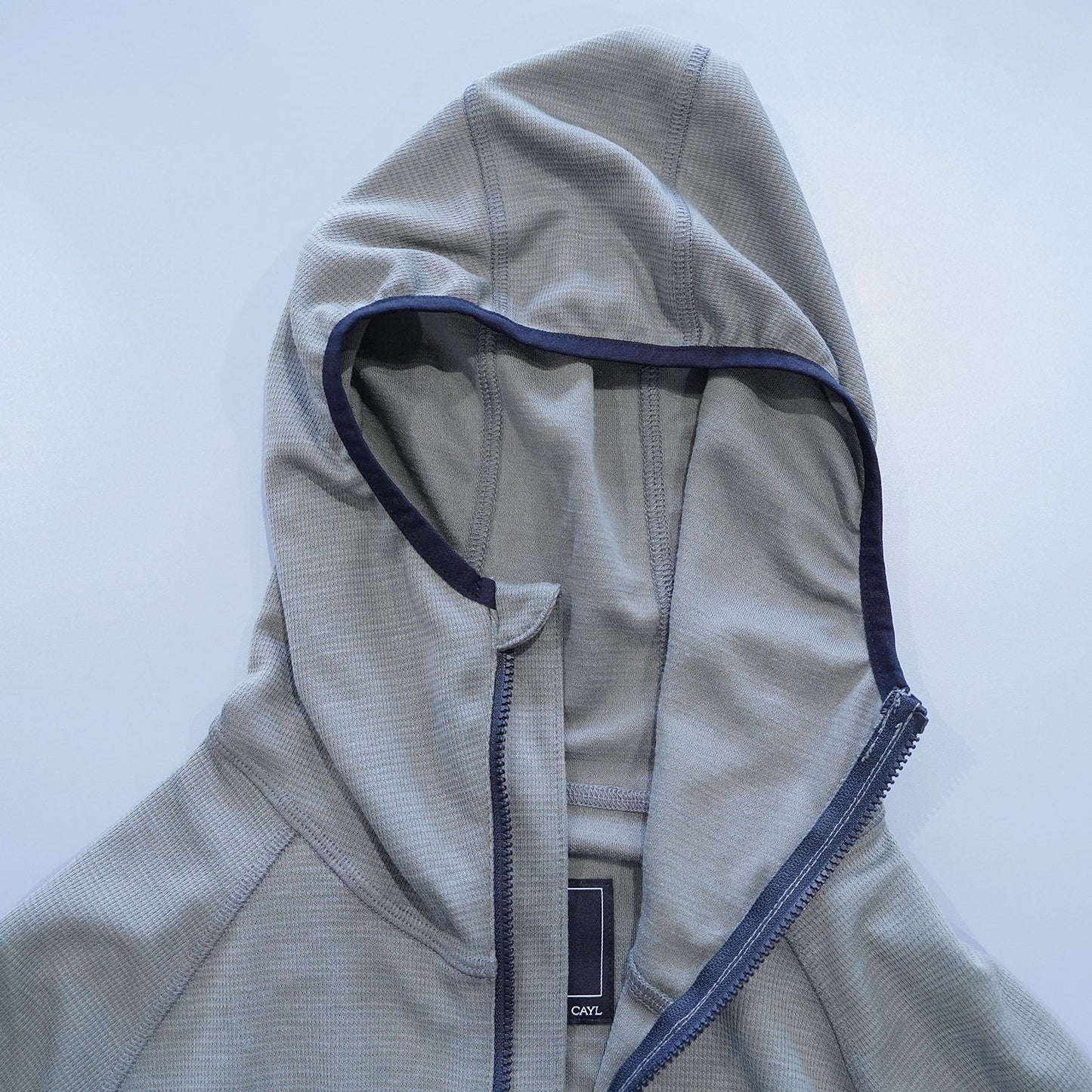 CAYL(ケイル) Live Wool Zip Up Khaki