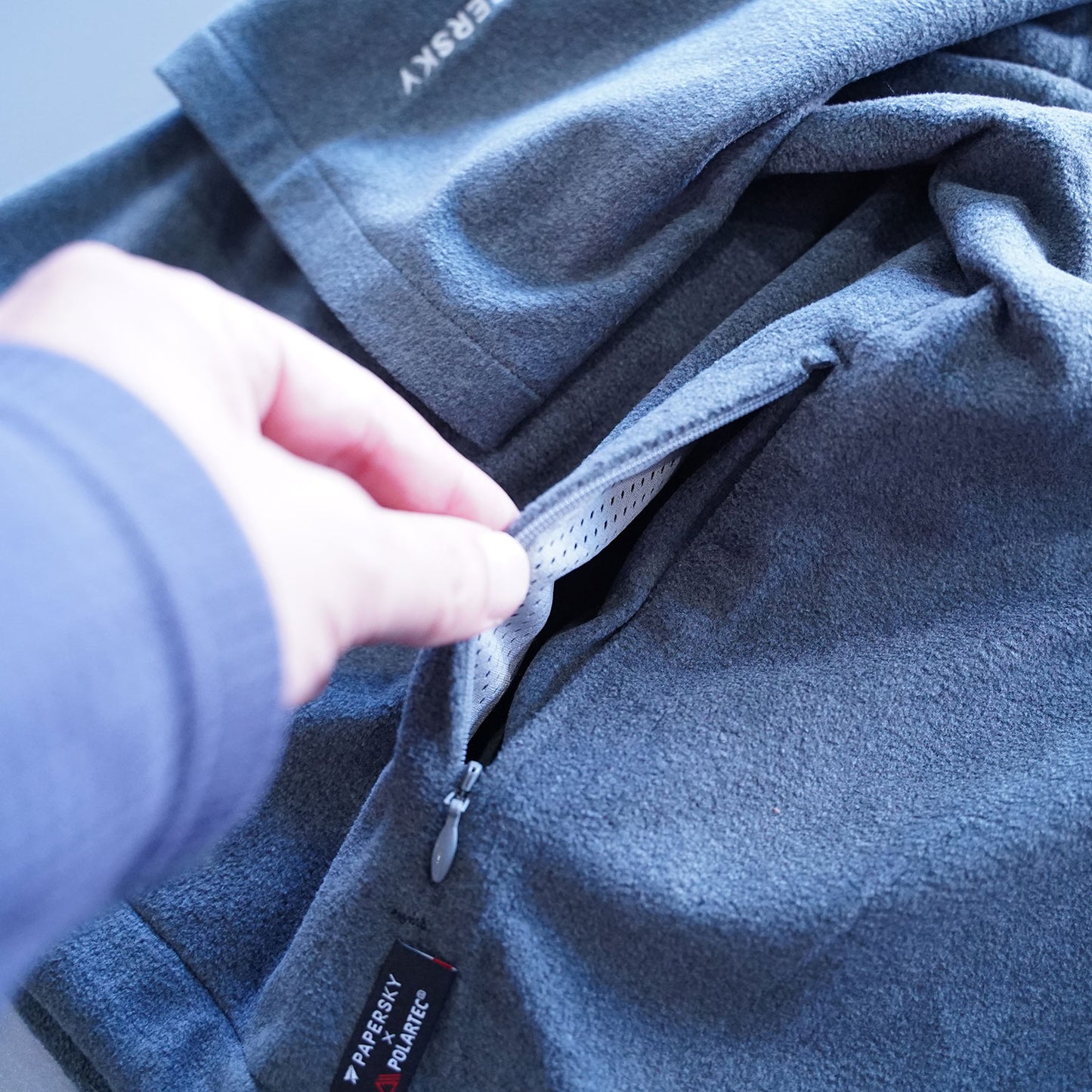 PAPERSKY WEAR(ペーパースカイウェア) Polartec Micro Series Fleece Half Sleeve PS252003