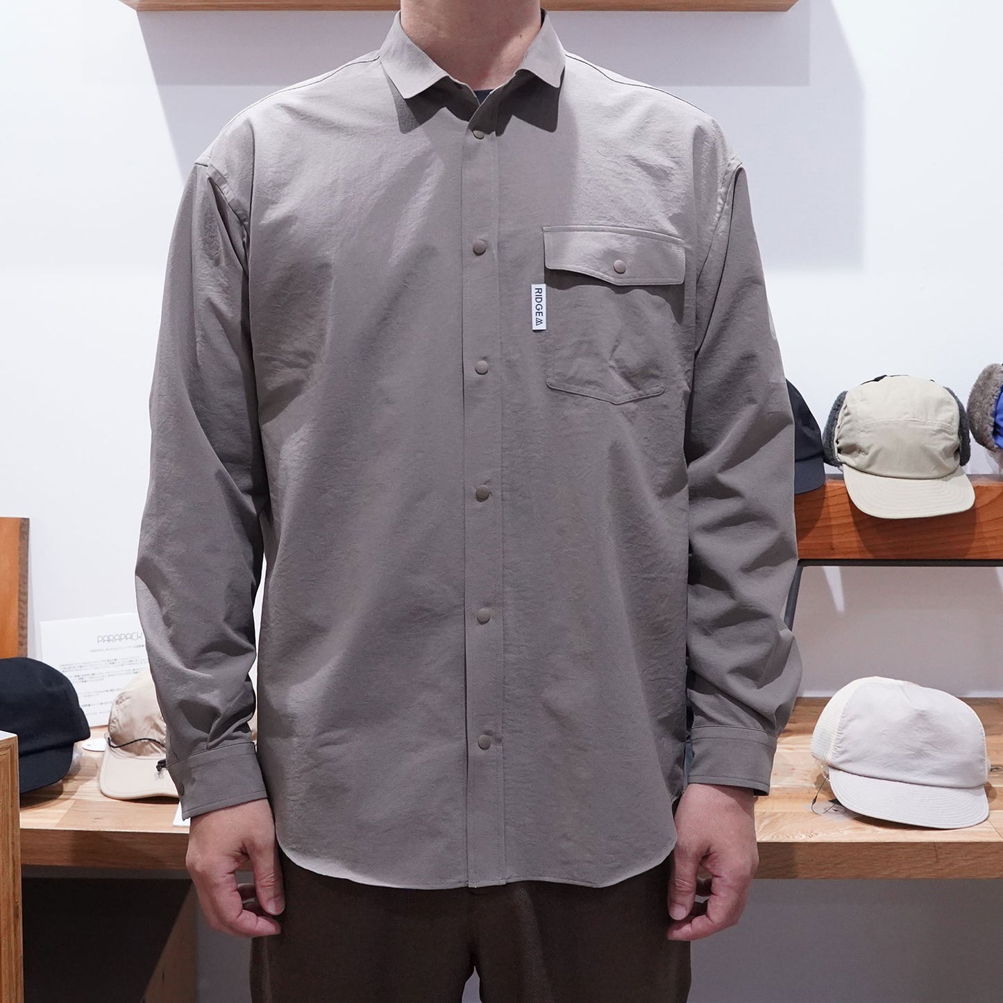 RIDGE MOUNTAIN GEAR(リッジマウンテンギア) Basic Long Sleeve Shirt