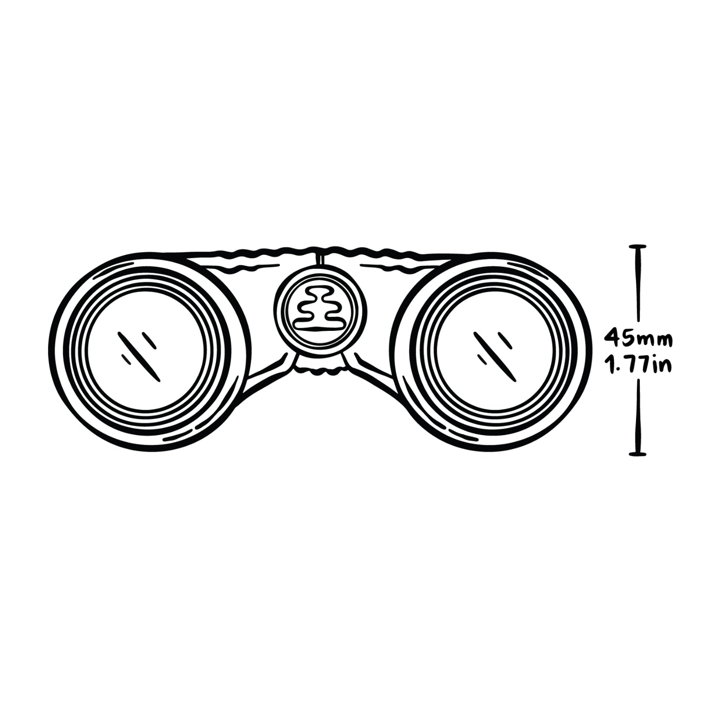 Nocs(ノックス) STANDARD ISSUE 8x25 Waterproof Binoculars