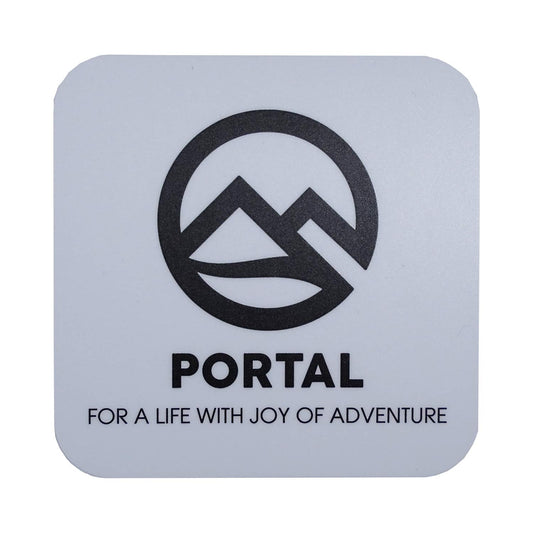 PORTAL(ポータル) Logo Sticker White